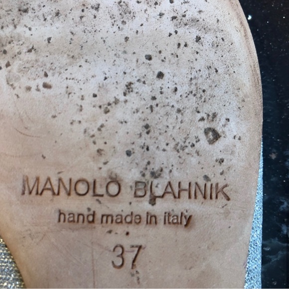 Manolo Blahnik Hangisi flats - Picture 5 of 9